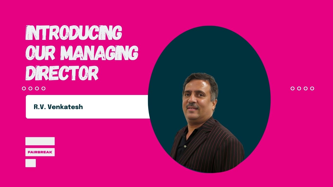 R.V. Venkatesh appointed as Managing Director of FairBreak Cricket